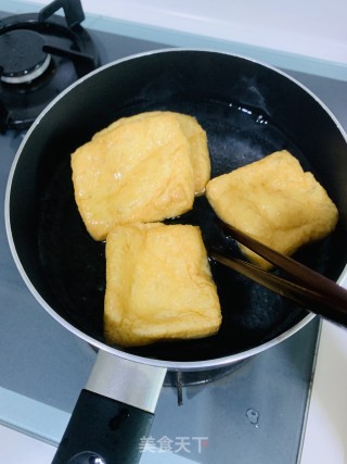 凉拌豆腐泡的做法步骤：1