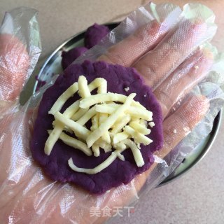紫薯仙豆糕的做法步骤：10