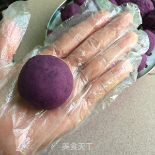紫薯仙豆糕的做法步骤：11