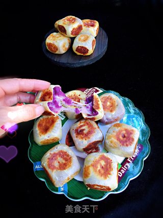 紫薯仙豆糕的做法步骤：17