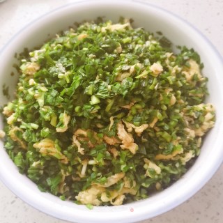 韭菜鸡蛋馅饼的做法步骤：16