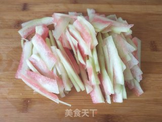 凉拌西瓜皮的做法步骤：3