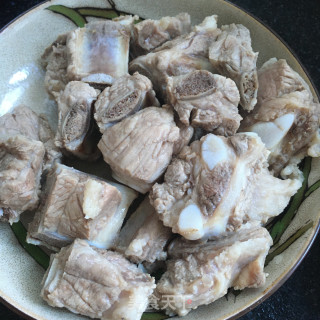 排骨炖扁豆的做法步骤：4