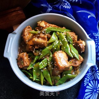 排骨炖扁豆的做法步骤：17