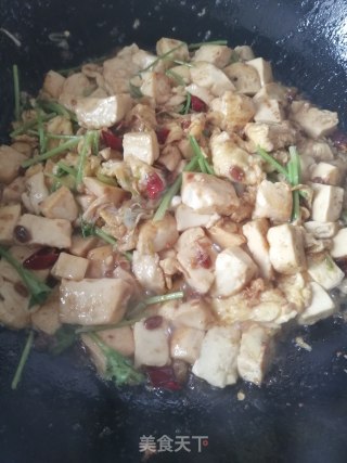 黄豆酱烧内酯豆腐的做法步骤：7