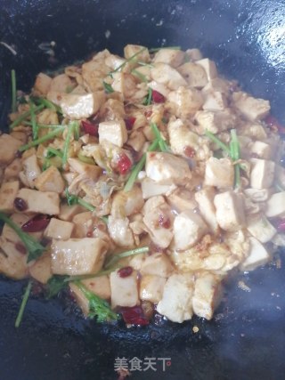 黄豆酱烧内酯豆腐的做法步骤：8