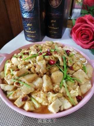 黄豆酱烧内酯豆腐的做法步骤：9