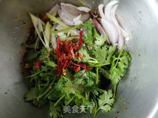 凉拌米粉的做法步骤：4