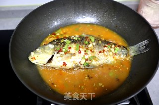 干烧鲫鱼的做法步骤：6