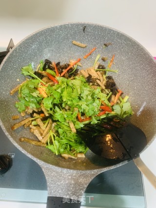 炒素鸡的做法步骤：7