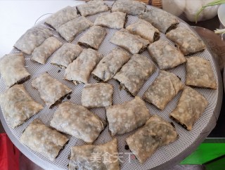 马齿苋菜卷的做法步骤：7