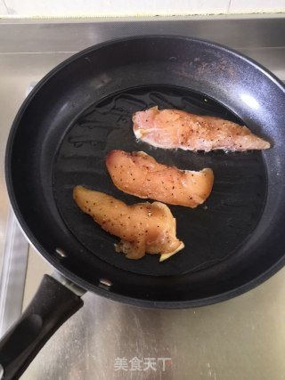 黑椒鸡胸的做法步骤：5