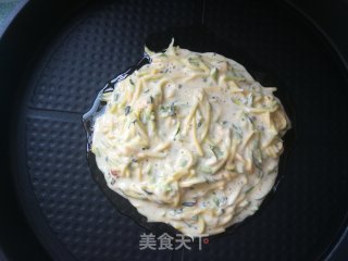 香葱嫩南瓜煎饼的做法步骤：12
