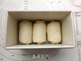 只需一次发酵的吐司的做法步骤：7