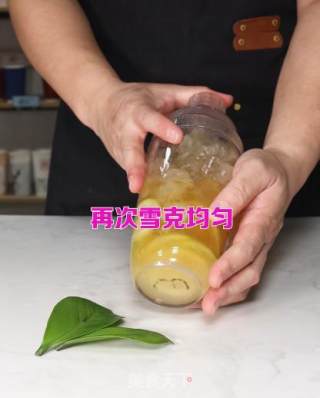 自制饮品|一口上瘾的超爽爆打香柠茉莉茶的做法步骤：8