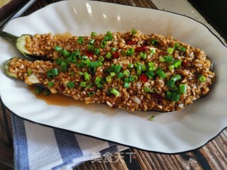 蒜香茄子的做法步骤：9