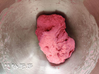 粉色小吐司的做法步骤：2