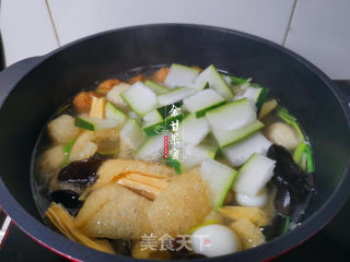冬瓜烩菜的做法步骤：4