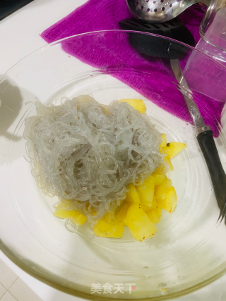 土豆拌酸辣细粉的做法步骤：8