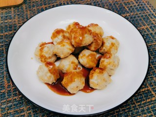 照烧脆骨丸的做法步骤：8