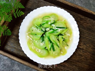 蒜蓉丝瓜的做法步骤：7