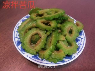 凉拌苦瓜的做法步骤：4