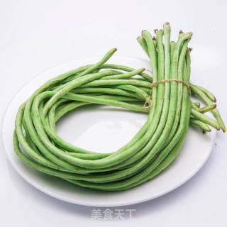 肉末豇豆的做法步骤：1