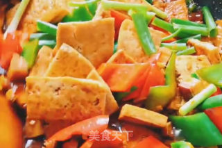 香菇豆腐的做法步骤：6