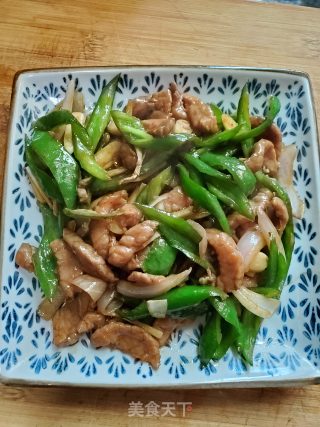 小炒牛肉的做法步骤：5