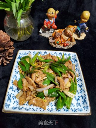 小炒牛肉的做法步骤：6