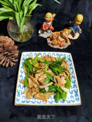小炒牛肉的做法步骤：7