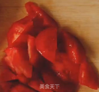 番茄炒四季豆的做法步骤：2
