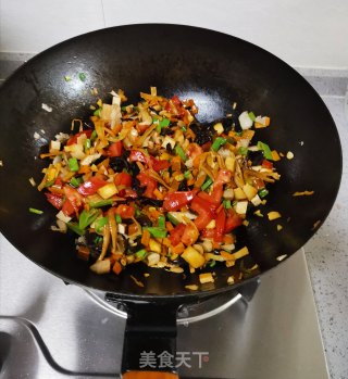 烩麻食的做法步骤：10