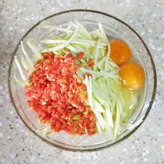 蔬菜煎饼的做法步骤：3