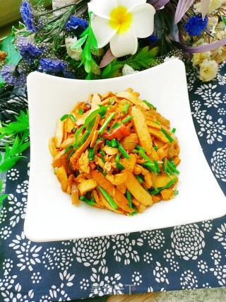 小炒豆干的做法步骤：11