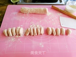 玫瑰馒头$凉拌紫苋菜的做法步骤：5