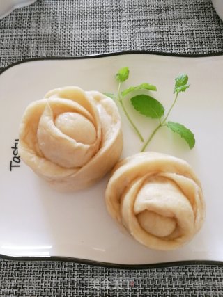 玫瑰馒头$凉拌紫苋菜的做法步骤：14