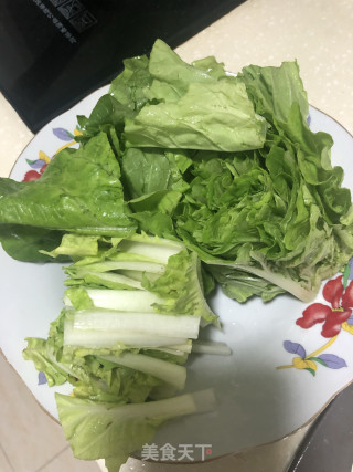 蒜丁小白菜的做法步骤：1