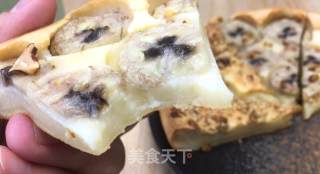 两分钟学一道美食，烤年糕披萨，焦脆外壳，软糯内心、丰富馅料，好吃到爆。的做法步骤：9