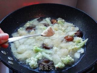 泡皮煮花菜的做法步骤：6