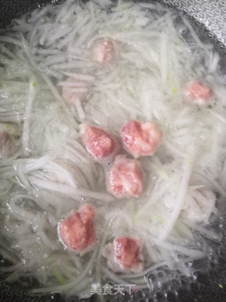 冬瓜煮肉丸子的做法步骤：7