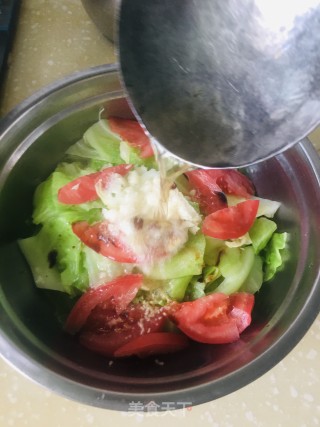 凉拌莲花菜的做法步骤：11