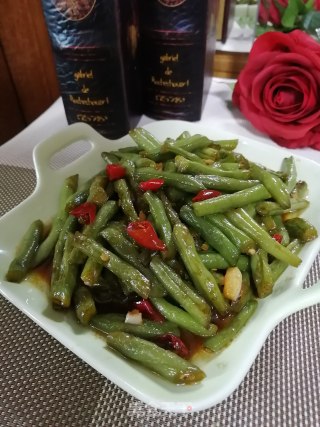 蒜香豆角的做法步骤：9