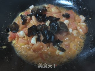 西红柿虾仁素卤的做法步骤：8