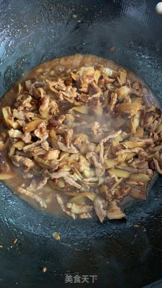 嫩姜炒肉丝的做法步骤：4