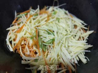 土豆炒三丝的做法步骤：6