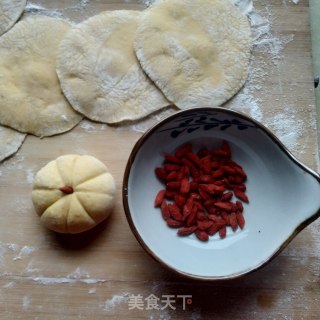 南瓜红豆包的做法步骤：16