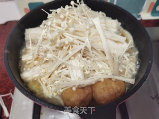 金针菇粉丝煲的做法步骤：11