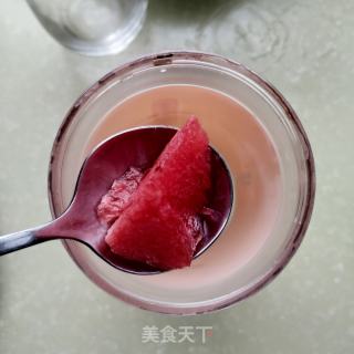 自制西瓜汁的做法步骤：3