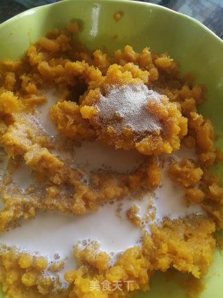 玉米馒头   $   排骨炖豆角的做法步骤：4
